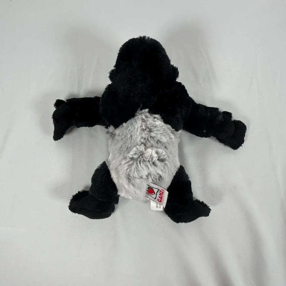 Webkinz Silverback Gorilla Plush Black Stuffed Animal Retired Ganz HM335 No Code